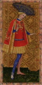 Cary-Yale Tarot deck - Knave of Cups