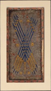 Cary-Yale Tarot deck - Nine of Arrows