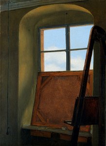 Carl Gustav Carus - Das Atelierfenster