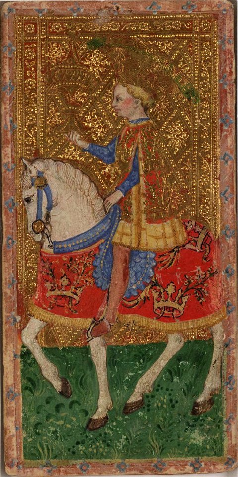 Cary-Yale Tarot deck - Knight of Cups
