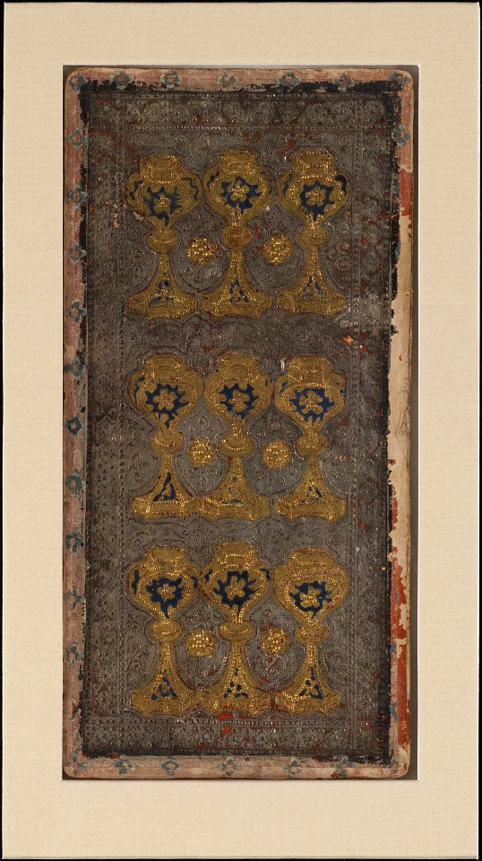 Cary-Yale Tarot deck - Nine of Cups