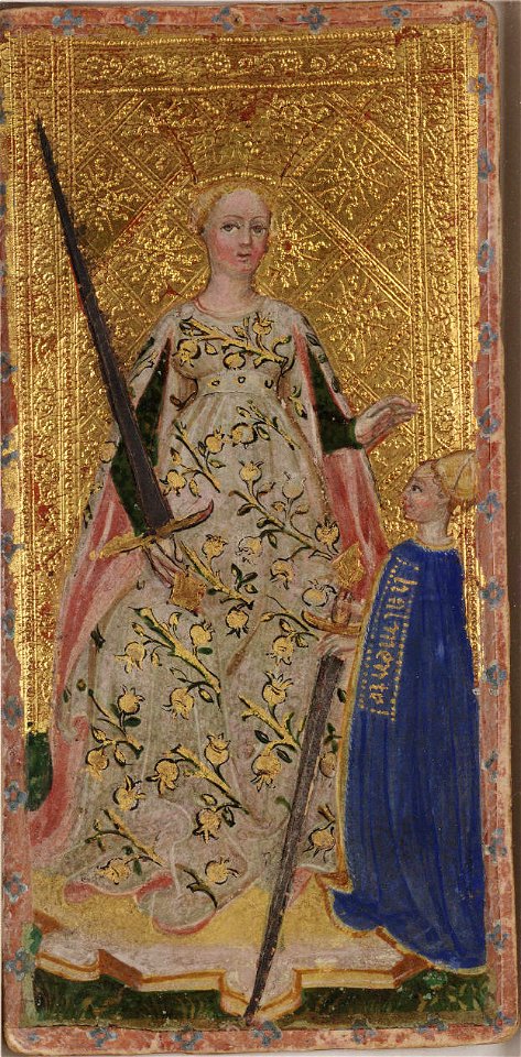 Cary-Yale Tarot deck - Queen of Swords