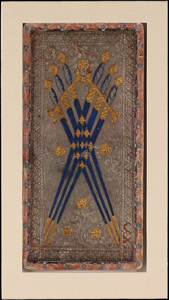 Cary-Yale Tarot deck - Six of Swords