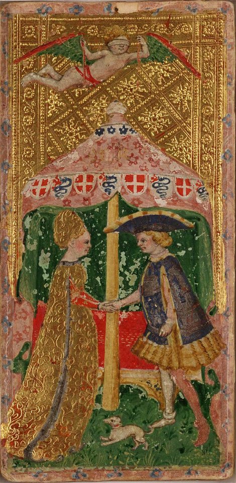 Cary-Yale Tarot deck - The Lovers