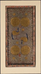 Cary-Yale Tarot deck - Four of Coins