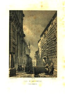 Casa de las Conchas (1865) - Parcerisa, F. J.
