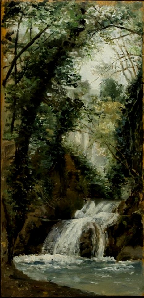 Cascada del monasterio de Piedra (Museo de Zaragoza)