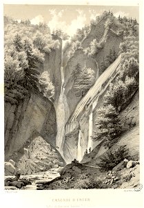 Cascade d'Enfer - Vallée du Lys près Luchon (Haute Garonne) - Fonds Ancely - B315556101 A PARIS 1 017