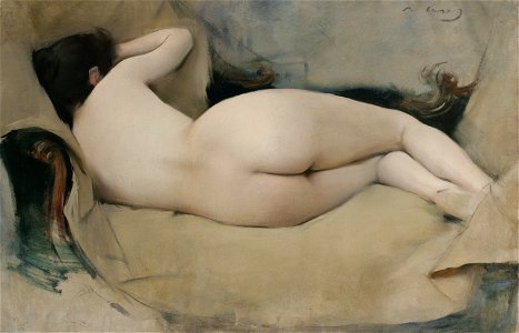 Ramon Casas i Carbó - Nu femení (Cau Ferrat Museum)