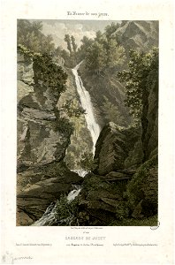 Cascade de Juzet près Bagnères-de-Luchon (Haute-Garonne) - Fonds Ancely - B315556101 A MERCEREAU 1 017