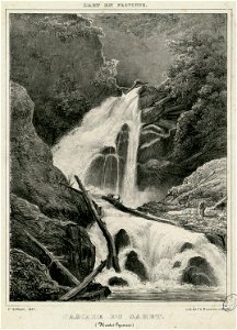 Cascade du Garet (Hautes-Pyrénées) - Fonds Ancely - B315556101 A GELIBERT 4 004