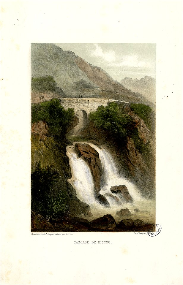Cascade de Discoo - Fonds Ancely - B315556101 A GORSE 6 009
