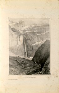 Cascade de Gavarni (Hautes Pyrénées) - Fonds Ancely - B315556101 A JACOTTET 2 042