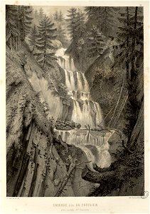 Cascade dite du Parisien près Luchon (Haute Garonne) - Fonds Ancely - B315556101 A PARIS 1 020