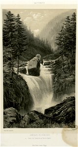 Cascade du Cérizet - Route de Cauterets au Lac de Gaube - Fonds Ancely - B315556101 A PETIT 3 028