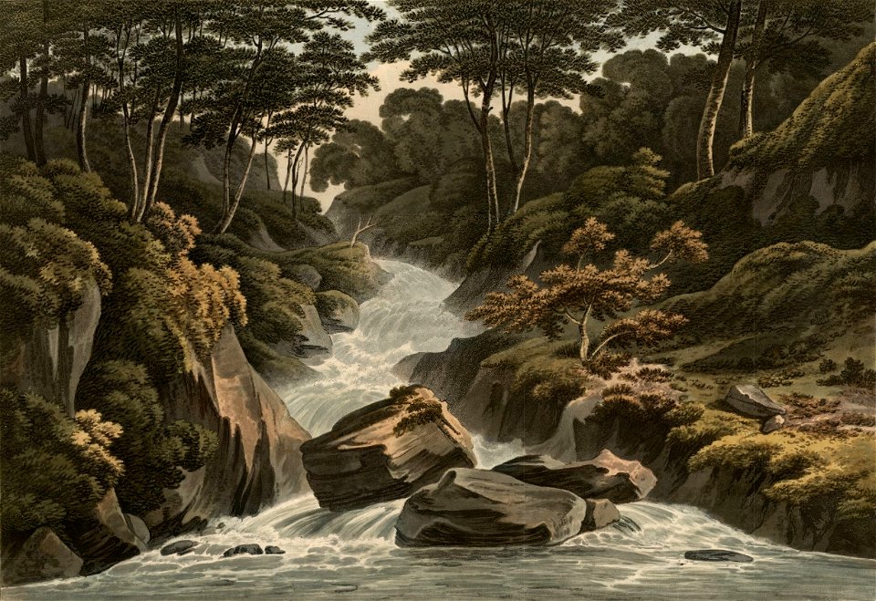 Cascade above the Mossy Seat