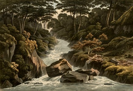 Cascade above the Mossy Seat