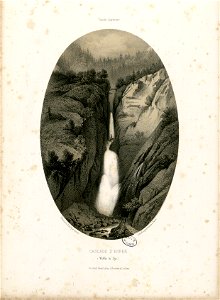 Cascade d'Enfer (Vallée du Lys) (Haute-Garonne) - Fonds Ancely - B315556101 A GORSE 1 006