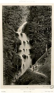 Cascade du Parisien - Vallée de la Pique - Fonds Ancely - B315556101 A PETIT 1 024