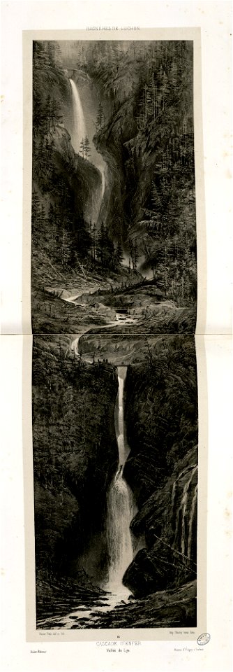 Cascade d'Enfer - Vallée du Lys - Fonds Ancely - B315556101 A PETIT 1 016