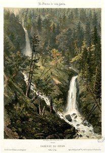 Cascade du Coeur - Vallée du Lys - Fonds Ancely - B315556101 A MERCEREAU 1 008