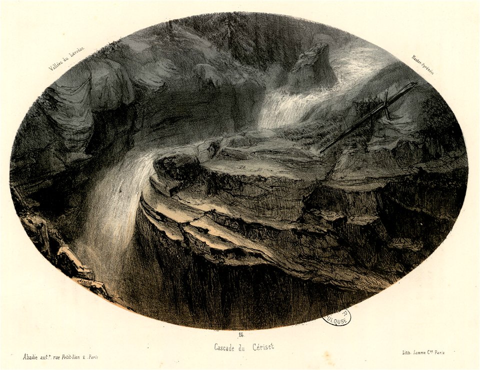 Cascade du Cériset - Fonds Ancely - B315556101 A ABADIE 6 067