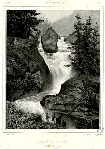 Cascade du Cerizet - Val de Jéret - Fonds Ancely - B315556101 A MONTHELIER 1 2 008