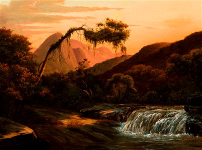 Cascata dos Correias, Petrópolis (atribuído), da Coleção Brasiliana Iconográfica