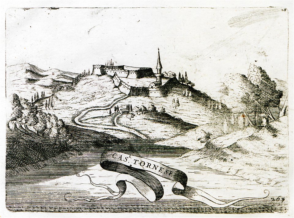 Casl Tornese - Coronelli Vincenzo Maria - 1708