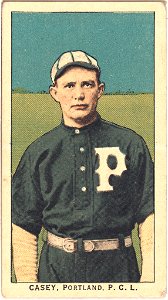 Casey, Portland Team, baseball card portrait LCCN2008677305