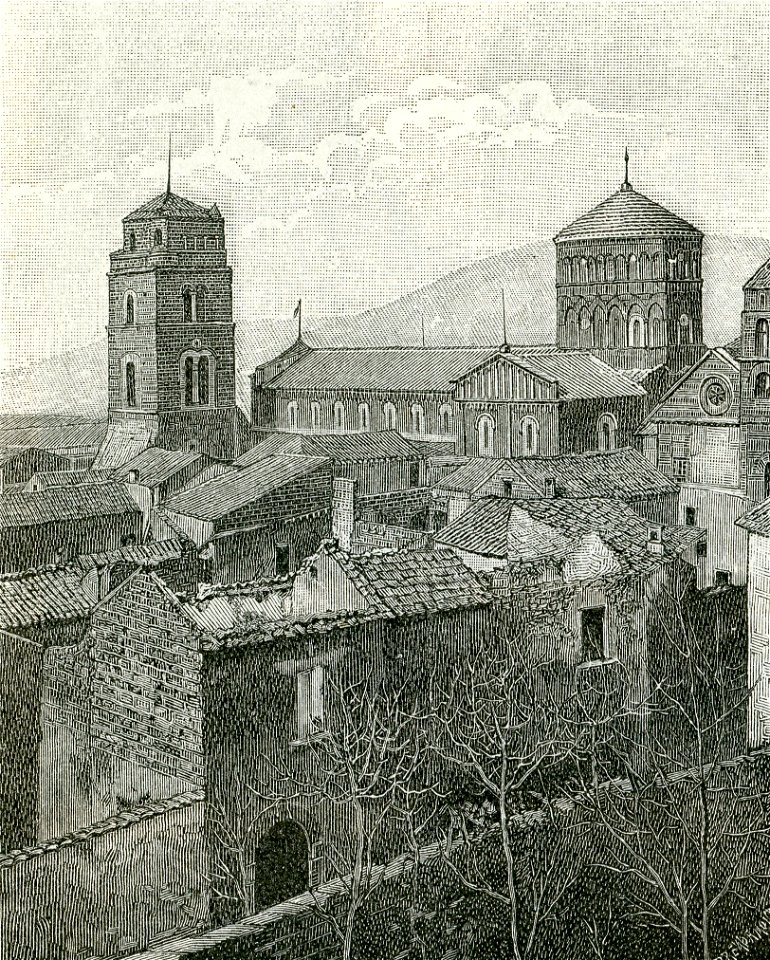 Caserta Vecchia parte laterale del Duomo