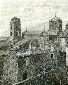 Caserta Vecchia parte laterale del Duomo