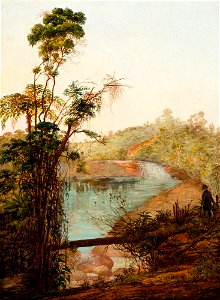 Cascata de Itamaraty em Petrópolis, da Coleção Brasiliana Iconográfica