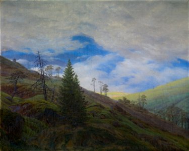 Caspar David Friedrich - Sunburst in the Riesengebirge - 1-2019 - Saint Louis Art Museum