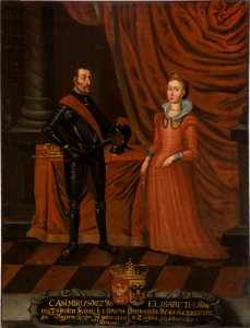 Casimir IV (1427-1492), King of Poland, and his consort Elizabeth (1437-1505) - Nationalmuseum - 15277