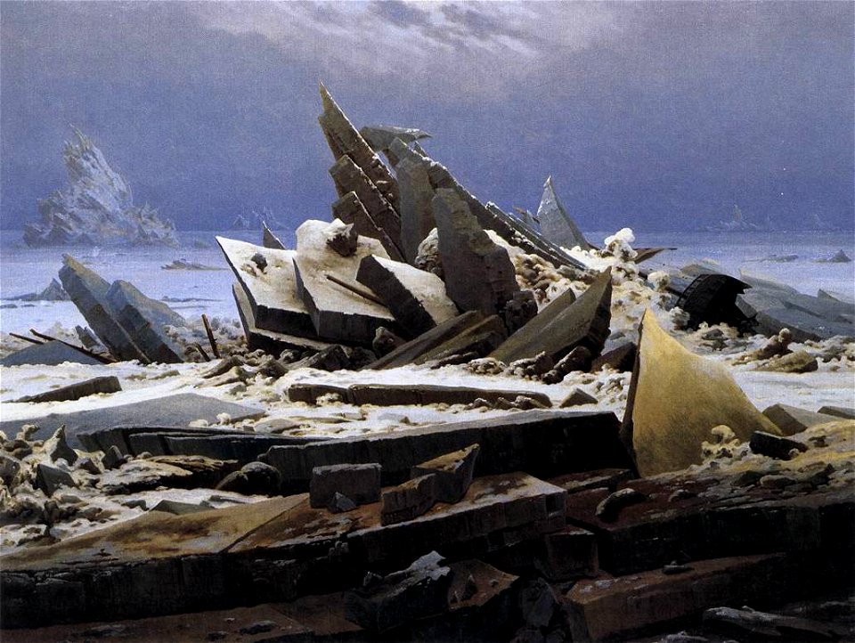Caspar David Friedrich - The Sea of Ice - WGA8270