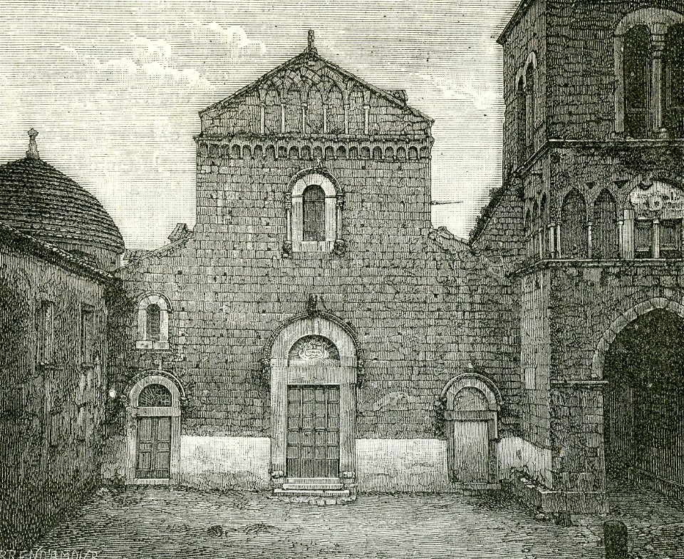 Caserta Vecchia facciata del Duomo