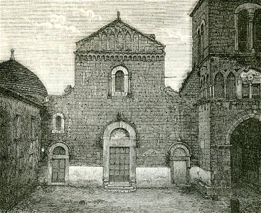 Caserta Vecchia facciata del Duomo