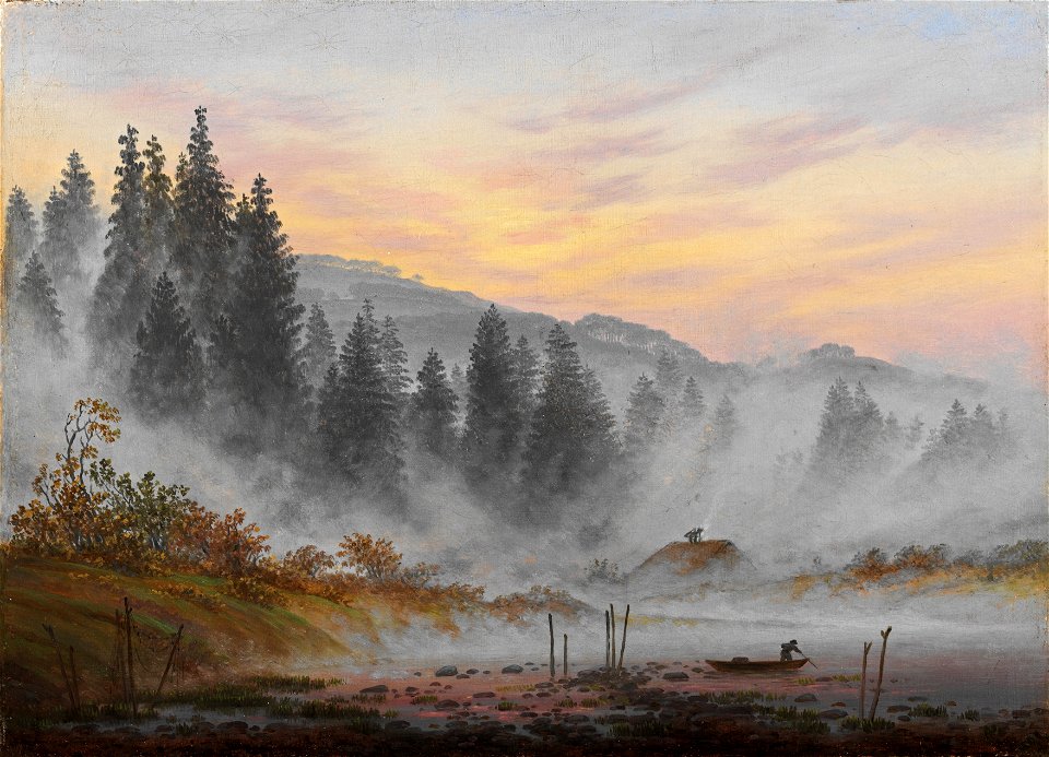 Caspar David Friedrich - Tageszeitenzyklus, Der Morgen (1821-22)