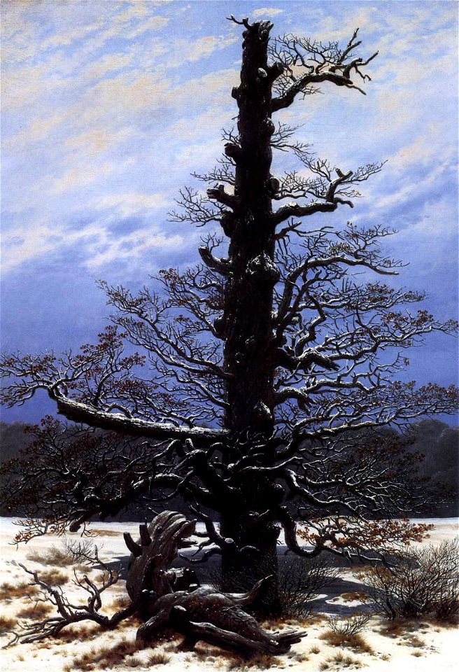 Caspar David Friedrich - The Oaktree in the Snow - WGA8280