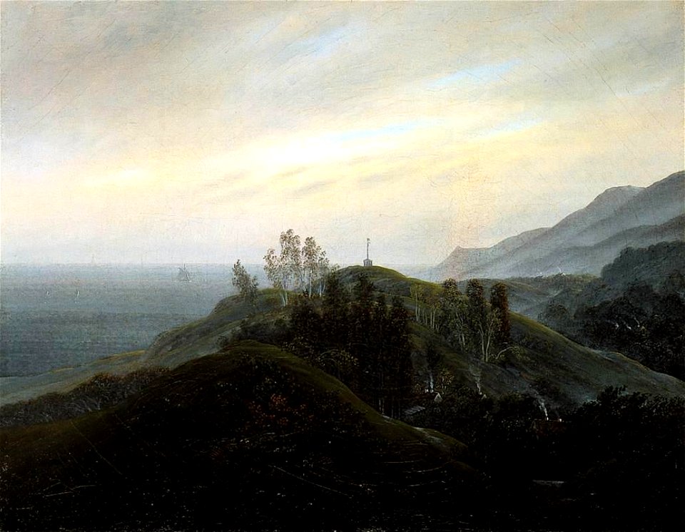 Caspar David Friedrich - View of the Baltic - WGA08260