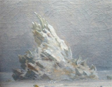 Caspar David Friedrich ausschnitt-eisberg