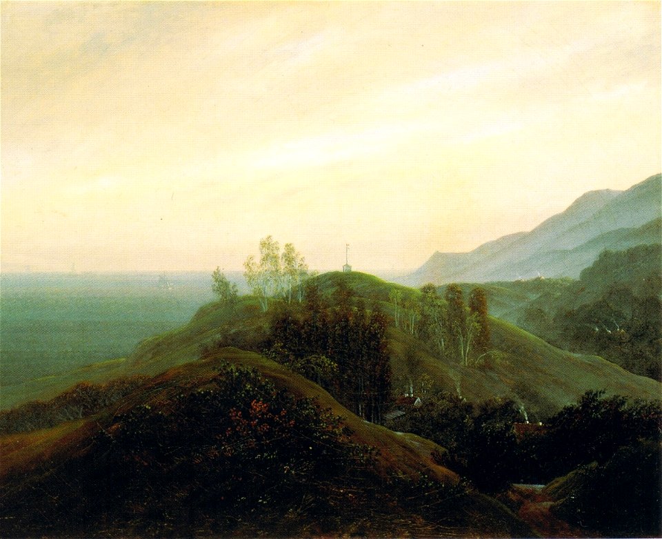 Caspar David Friedrich - Blick auf die Ostsee