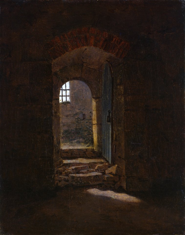 Caspar David Friedrich - Toreingang in Meißen