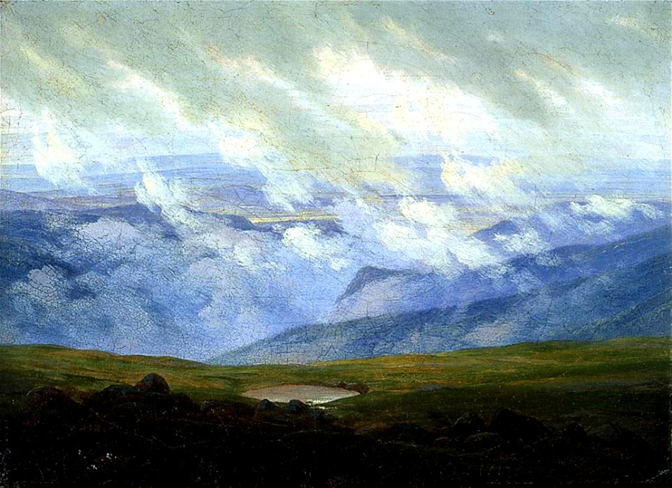Caspar David Friedrich - Drifting Clouds - WGA8259