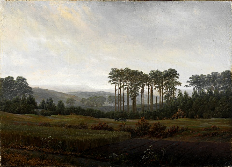 Caspar David Friedrich - Tageszeitenzyklus, Der Nachmittag (1821-22)