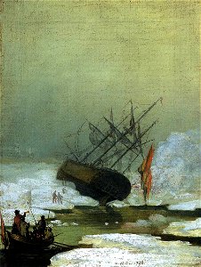 Caspar David Friedrich - Wreck in the Sea of Ice - WGA8233