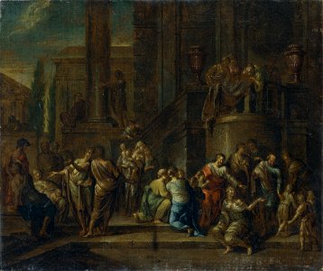 Caspar Jacob van Opstal (II) - Christ Blessing the Children