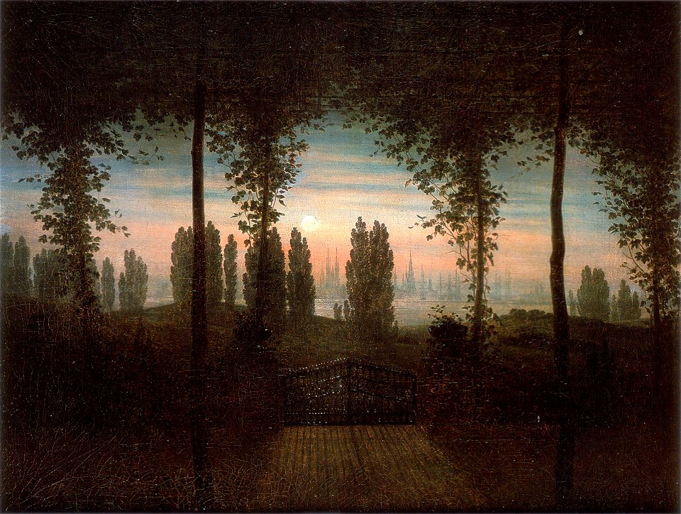 Caspar David Friedrich - Gedächtnisbild für Johann Emanuel Bremer