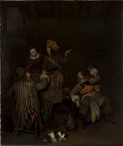 Caspar Netscher - Guardroom Cat504